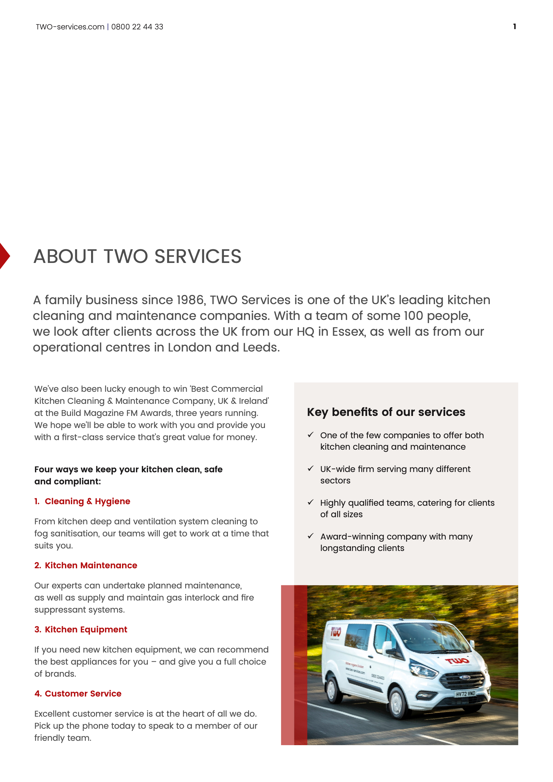 Two Services TWO Services